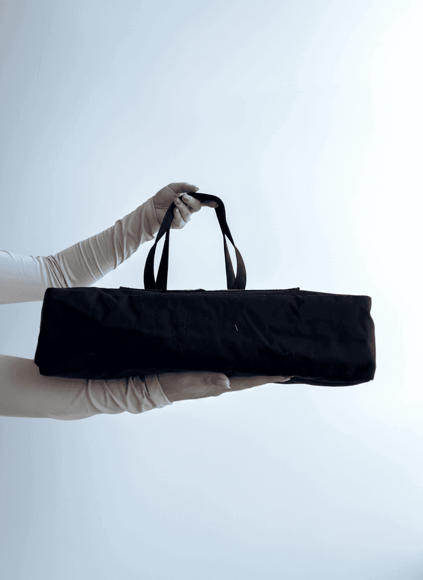 Еко-шкіряний шопер для покупок з нашивними плечовими ручками