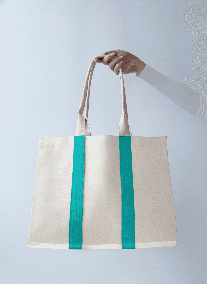 Eco Twill Tote Bag, Mixed Materials