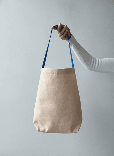 Double-Knit Crossbody Bag with Side Strap