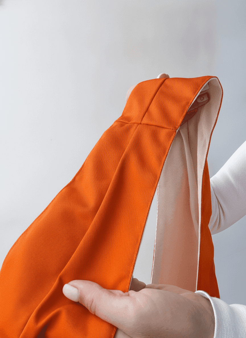 Heavy Cotton Twill Tote Bag with Long Strap