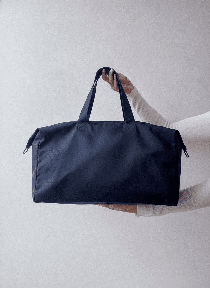 Dark Gray Durable Twill Tote Bag