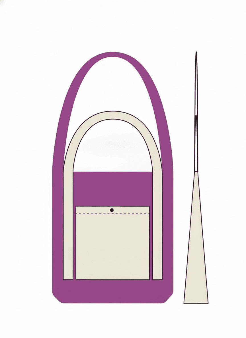 Tote Bag with Crossbody Strap and Pockets