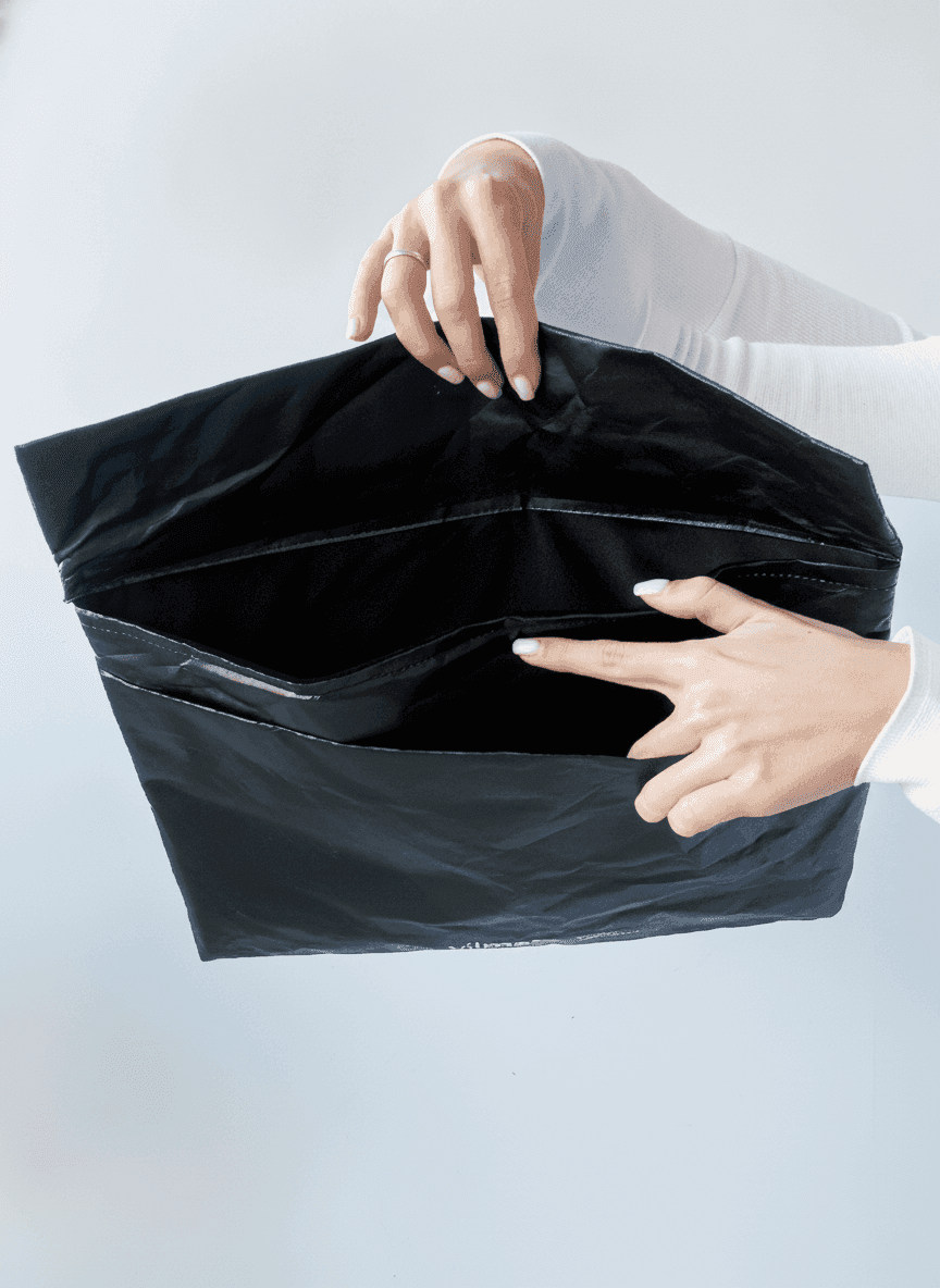 Black Waterproof Makeup Pouch