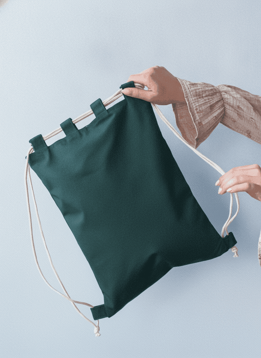 Canvas Backpack with Pockets