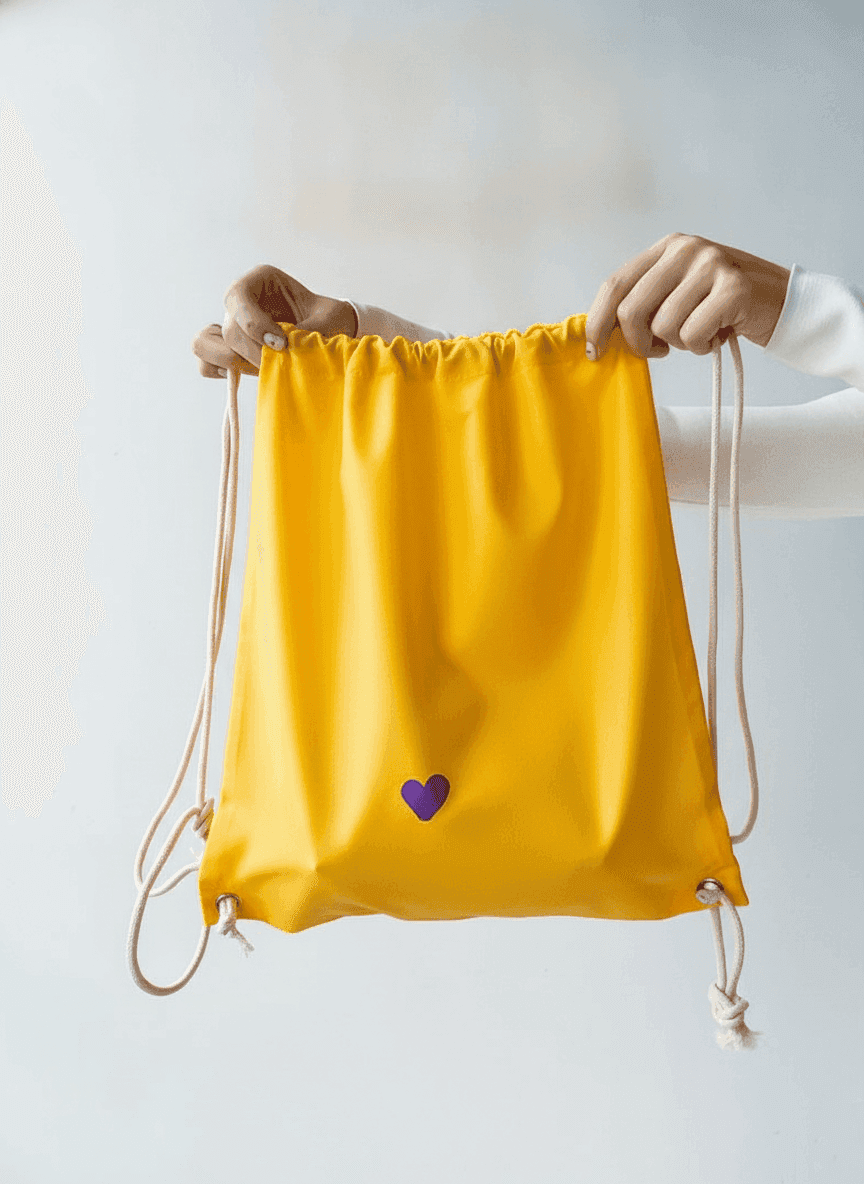 Yellow Kids Backpack