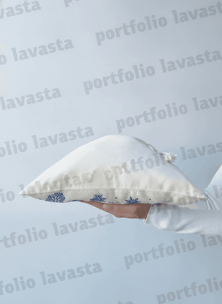 Light Beige Cotton Storage Pouch
