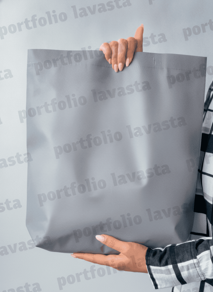 Reflective Raincoat Tote Bag