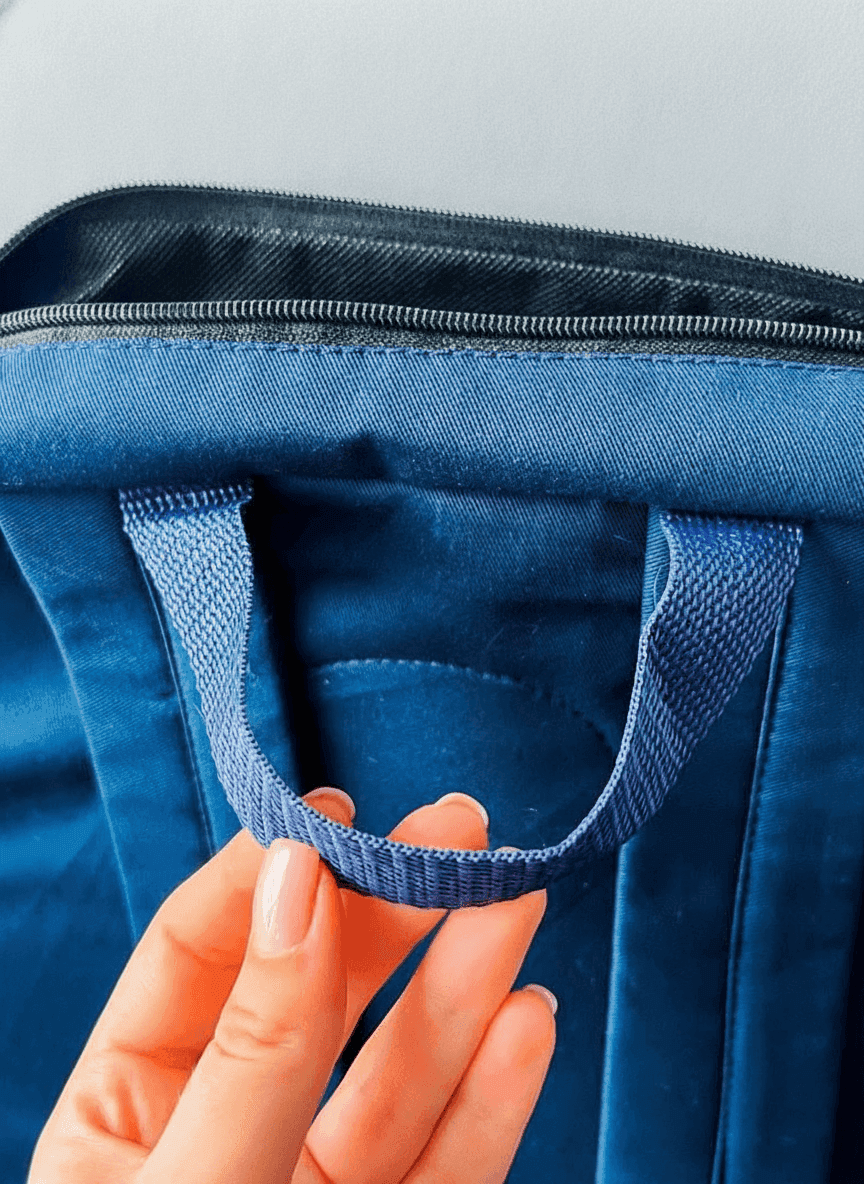 Navy Blue Backpack
