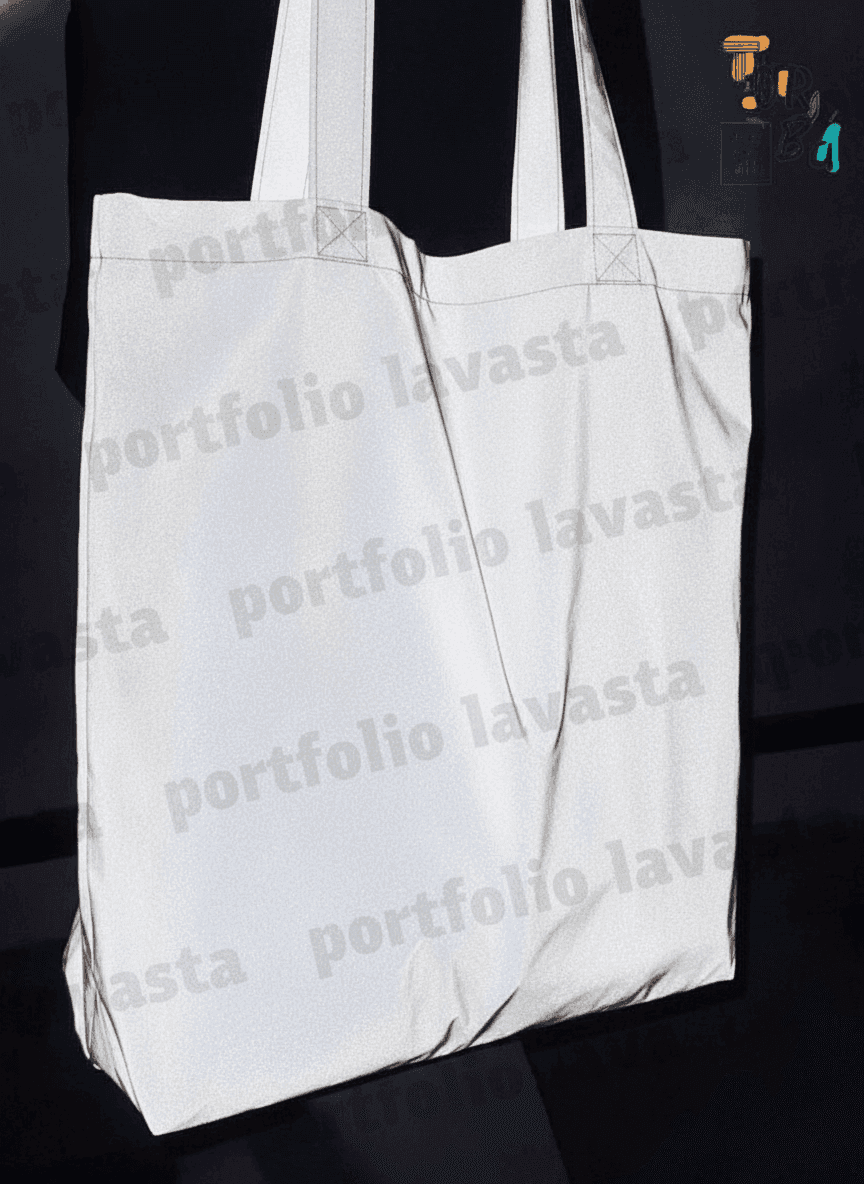 Reflective Raincoat Tote Bag