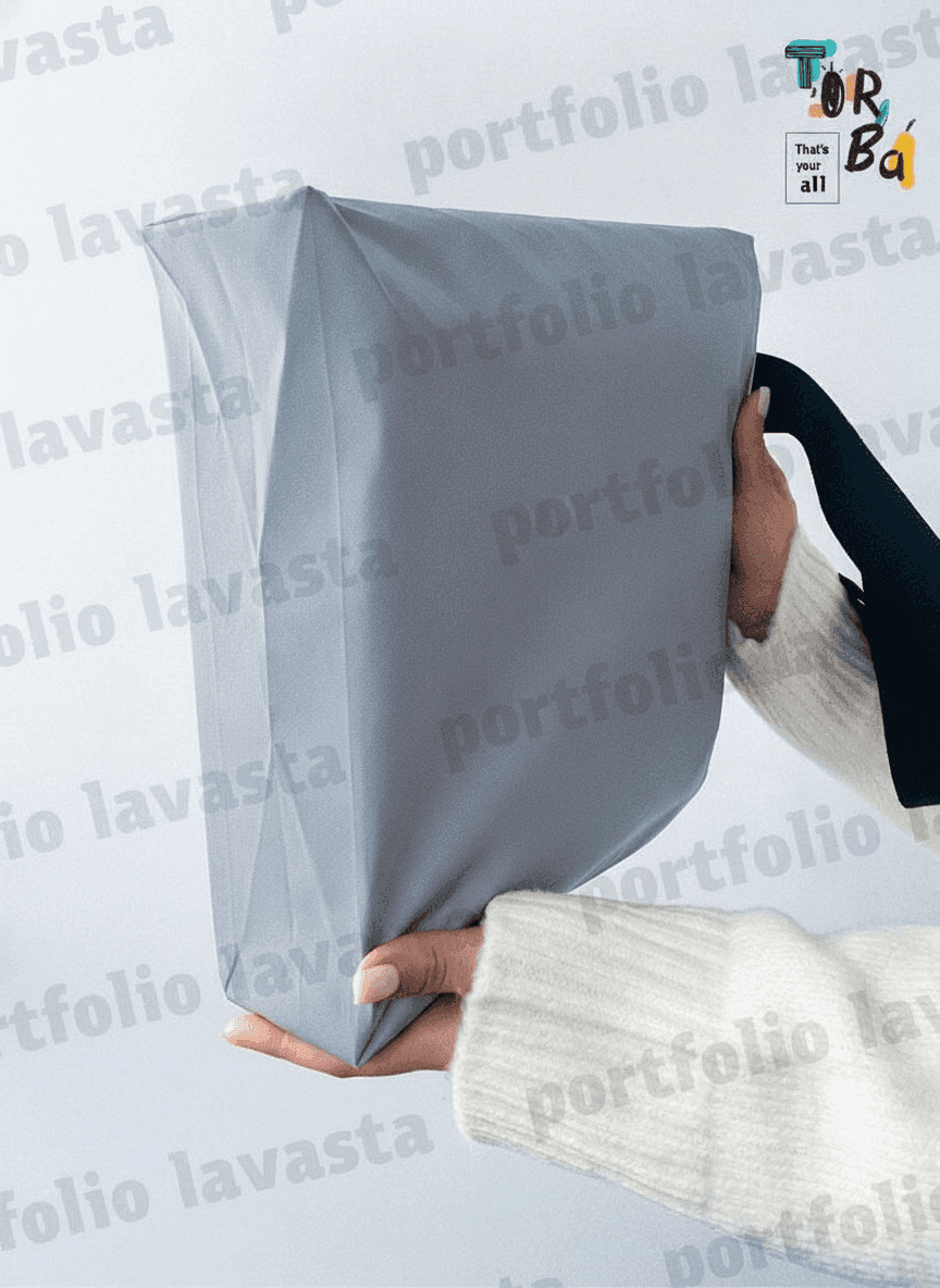 Reflective Tote Bag with Double Bottom