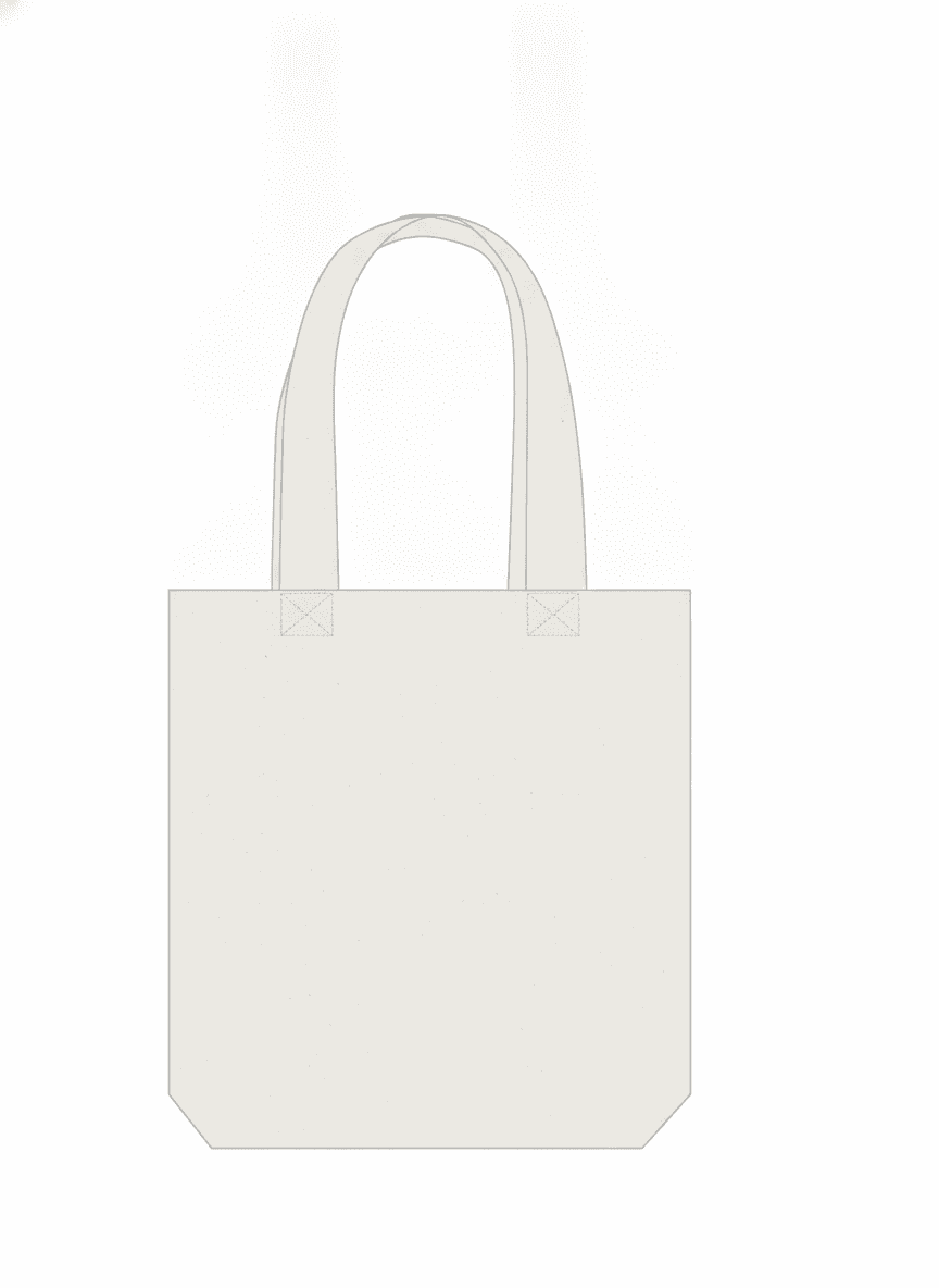 Medium-Weight Double-Bottom Tote Bag