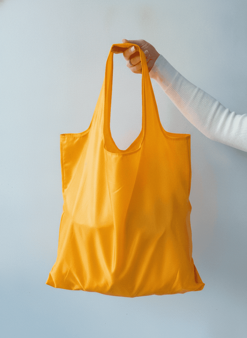 Waterproof Nylon Shopping Tote