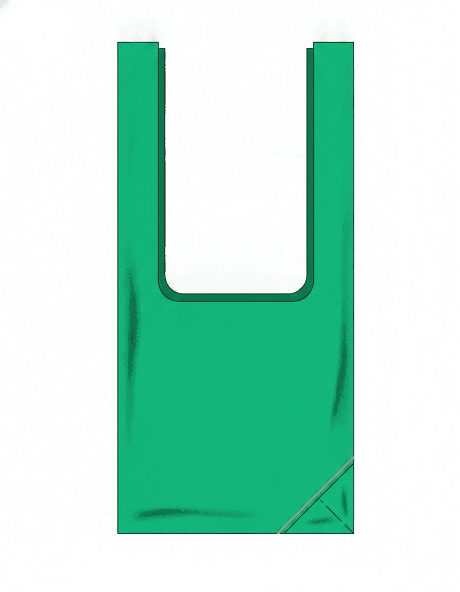 Packable Water-Resistant Tote Bag Turquoise