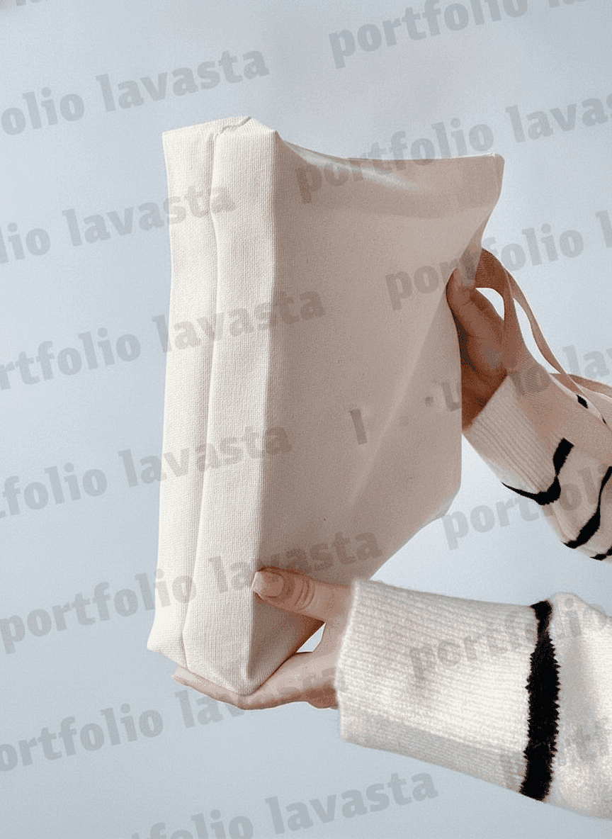 Medium-Weight Double-Bottom Tote Bag