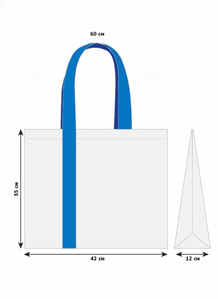 Lined Oxford Beach Tote