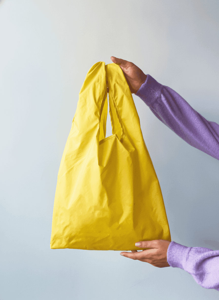 Packable Raincoat Fabric Tote
